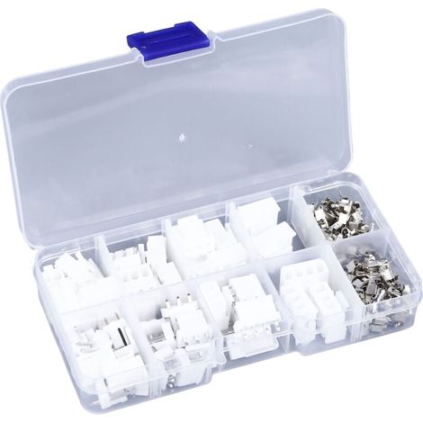Kit de connecteur VH3.96 120PCS 2P‑4P 3.96MM Logement Prise Broche Droite Terminal à vis Bloc Connecteur (1/4)