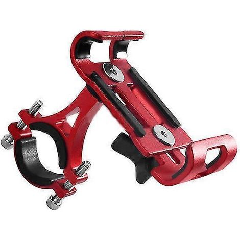 Universelle Motorrad-Handyhalterung aus Aluminiumlegierung, rutschfeste Halterung mit GPS-Clip, Fahrrad-Handyhalterung – Redrotation (1/5)