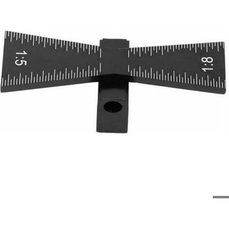 Guide de marquage à queue d'aronde - Alliage d'aluminium haute résistance - Échelle gravée précise (1/4)