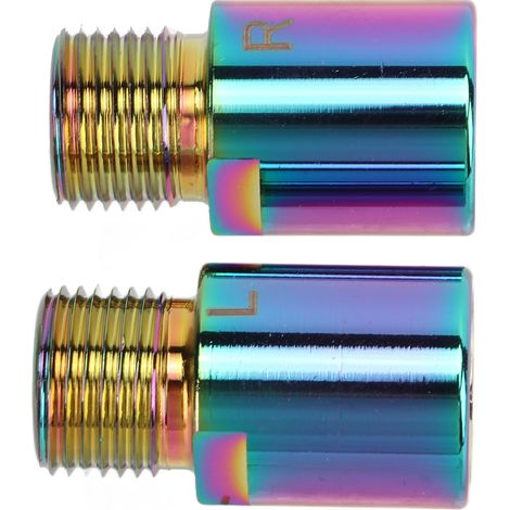 2 Pièces Allonges de Pédales Vélo VTT Acier Chrome Molybdène 20mm Coloris Variés (1/5)