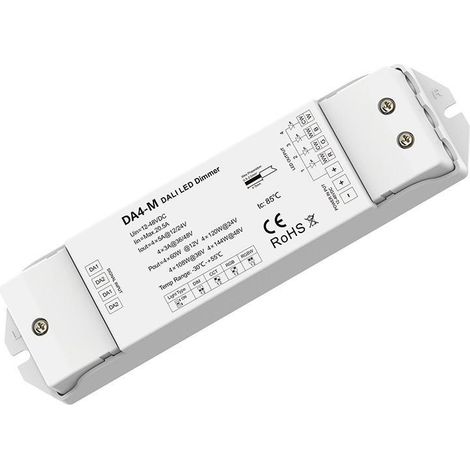 Treiber Dimmbar DALI 4 Kanäle für 12-48V LED-Streifen DALI