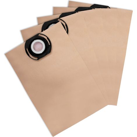 VONROC Bolsas de polvo para aspiradora multiuso VC508DC - 5 piezas