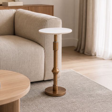 Meuble à chaussures basculant 60x24x95 cm MDF noyer, pieds métal - CHICFURN (1/5)