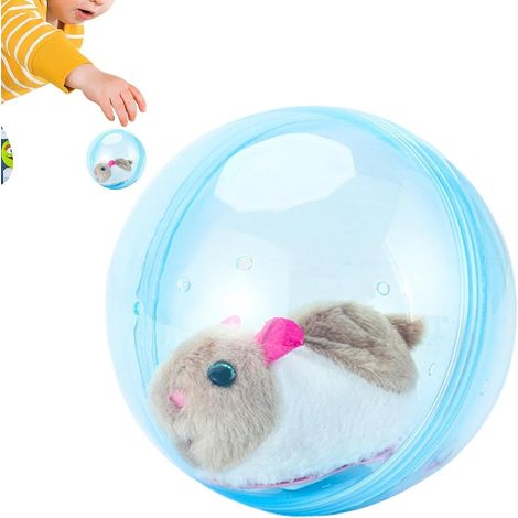 Jouet Chat Électrique Intelligent Mignon Enrichissement Interactif Jouet Chat Balle Roulante Mobile Intérieur Pour Chien Hamster Lapin Animal De Compagnie Maison Salon Balcon (1/5)