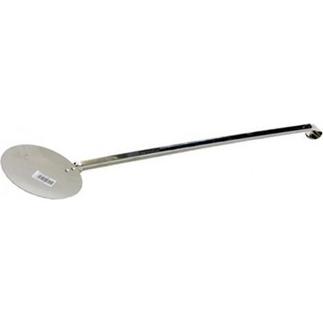 Edelstahl-Schaumlöffel 9x35cm ohne Löcher 211.B Villafranca (1/2)