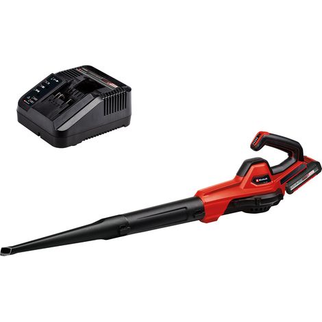 Einhell Akku-Universalbläser GE-ULB 18 Li E-Kit Power X-Change (18 V, 250 km/h Luftgeschwindigkeit, 3-tlg. Rohr, elektr. Drehzahlregelung mit LED-Anzeige, inkl. 2,0 Ah Akku und Ladegerät) (1/5)