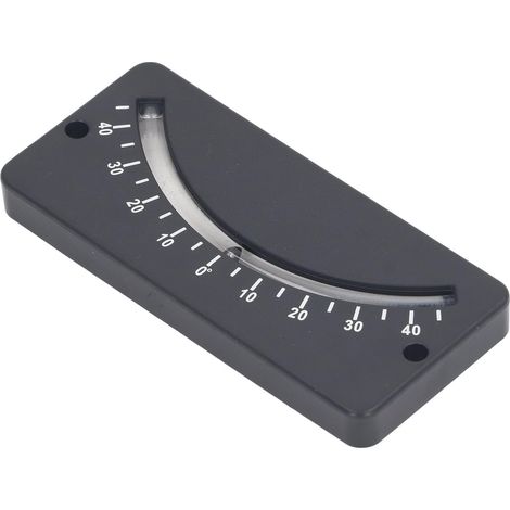 Clinometer Tube, Damped Liquid -40 to 40 Degrees (1/5)