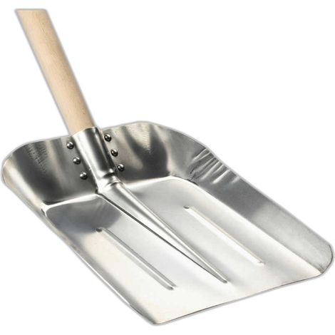 Pelle a neige manche en bois - TAMPEL - Sel de déneigement (1/2)