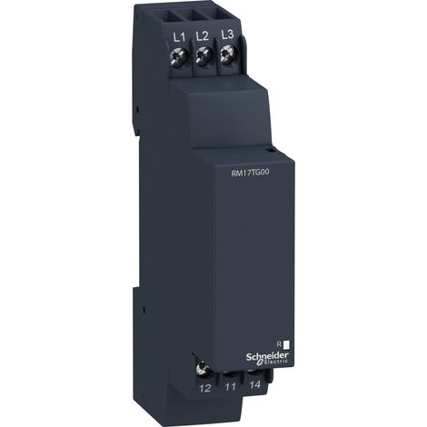 Rm17tg00 Schneider - Relais Contrôle D'ordre & Absence De Phase En Triphasé 480vac - Zelio Control