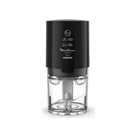Moulinex Valentin DJ120810 hachoir noir compact (1/5)