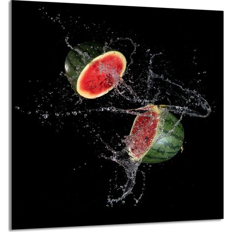 PANEL DE VIDRIO PARA COCINA 60x65 Sandía (1/5)