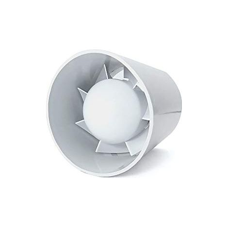 Extractor Tubular en Línea para Interior de Conducto Diámetro 100  Bricoprofesional