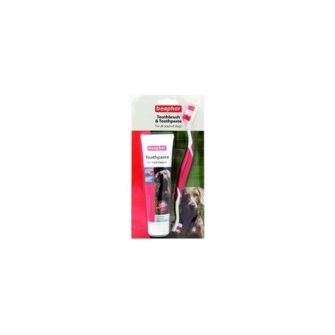 Beaphar Toothbrush & Toothpaste Pack - sgl - 775094