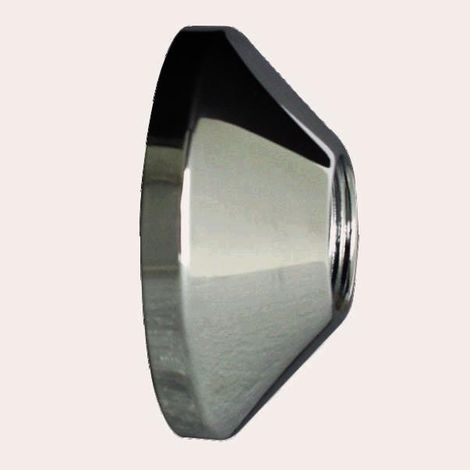 Cornat Gewinderosette verchromt 3/4 x 20 mm Ø 65 mm 2 Stück Rosetten & Anschlüsse