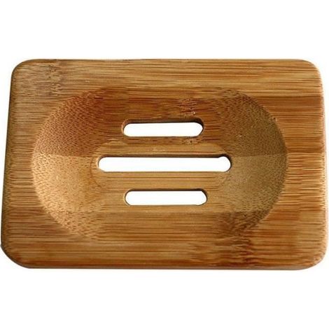 1 porte-savon, bambou naturel, imperméable, design ergonomique, salle de bain moderne (1/4)