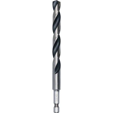 Bosch HSS Spiralbohrer mit Sechskantschaft PointTeQ Hex, 10 x 87 x 133 mm, 5er-Pack (1/5)