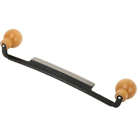 Aiperq – Plane charron 155 mm – Lame en acier au tungstène – Double poignée ronde en bois – Pour rabotage bois ordinaire - 155mm-DPZO (1/4)