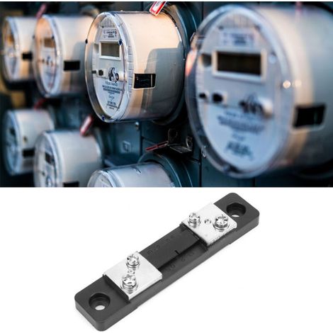 Résistance shunt pour ampèremètre CC Fielect 50 A 75 mV FL-2, 1 pièce (1/5)