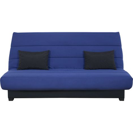 Banquette Clic clac CECILIA 130 x 190, pearl marine (1/5)