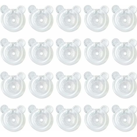 20 X Clips Housse De Couette, Couette Clips Pour Garder La Couette En Place, Housse De Couette Housse De Couette Beignets Attaches De Couette (1/5)