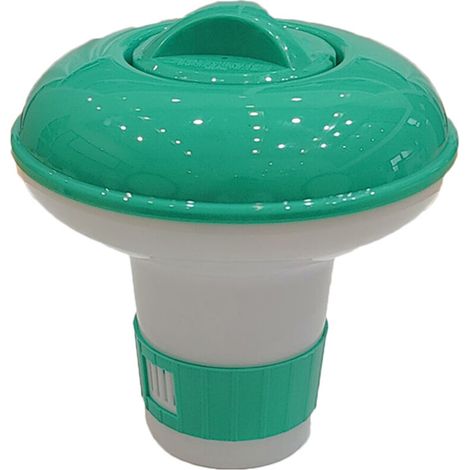 Distributeur De Chlore - Flottant Pour Piscine Et Spa - Compatible Comprimés Jusqu À 3 Pouces - 5 Pouces - 1 Pièce (1/5)