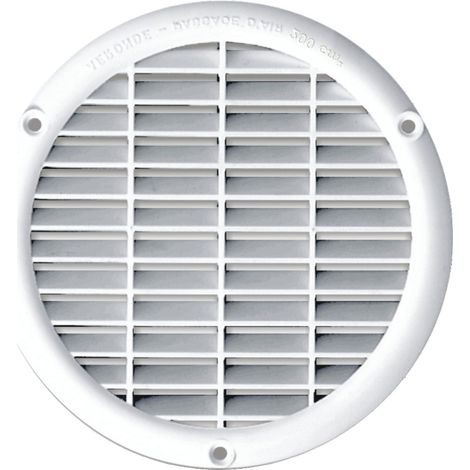Grille menuiserie ronde à encastrer 200cm² 184mm - AUTOGYRE - 400092