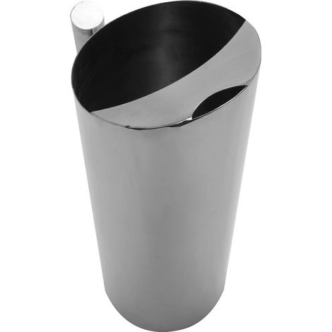 Wasserkrug aus Edelstahl mit Eisfach, Teekanne, Wasserkocher, Karaffe für Kaltgetränke, Fruchtsäfte, Bar- und Karaoke-Zubehör, 2 l (1/5)