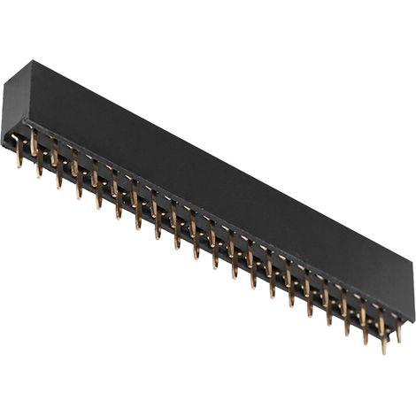 connecteurs femelles à double rangée de broches courtes, pas de 2,54 mm, 2 x 20 broches, pour Raspberry Pi (1/5)
