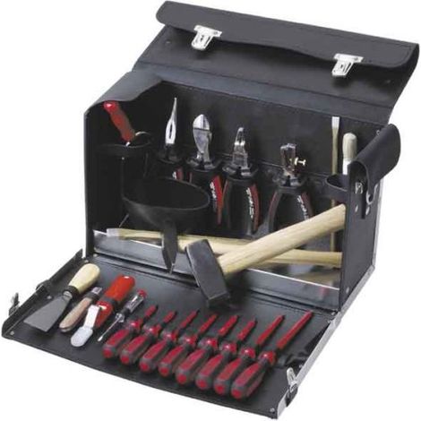 Caja de herramientas Cimco 170300 con esquinas de aluminio bloqueable