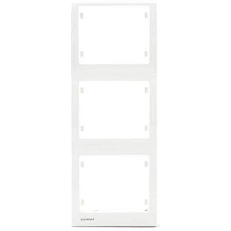 Schalterplatte Siemens delta iris vertikal einfache Montage