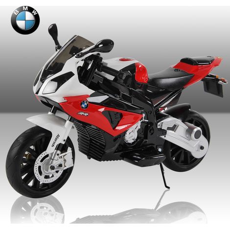 BMW Electric Ride on Motorcycle Kids Sports Pocket Motorbike Compatible with BMW 12V Battery Red Children Toy Car (1/5)