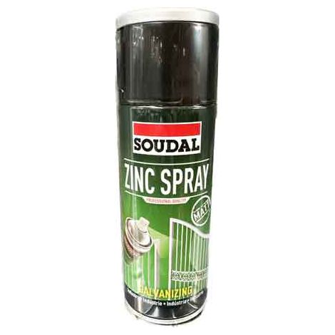 SPRAY ZINCANTE A FREDDO SOUDAL 400 ml - 6 pezzi- SOUDAL
