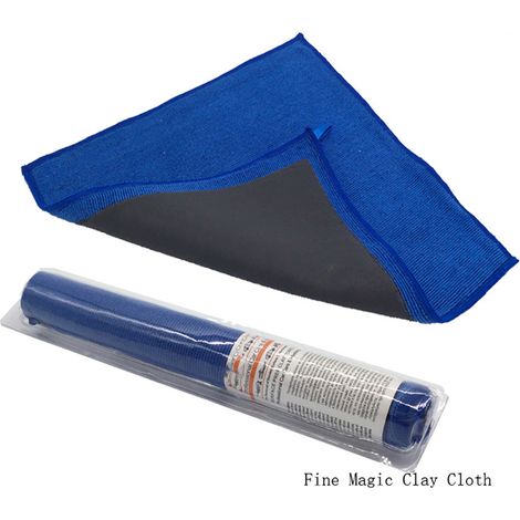 Chiffon de nettoyage pour l'esthétique automobile, barre d'argile, gant en microfibre, chiffon et serviette (1/4)