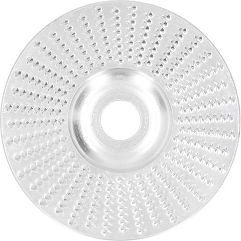 Disque façonnage 3.9 pouces – argent – non métallique – ponçage / meulage bois