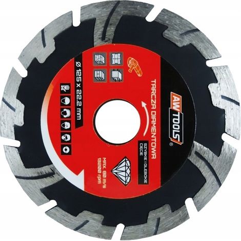 Disque diamant awtools aw46230 230 mm 22.2 mm