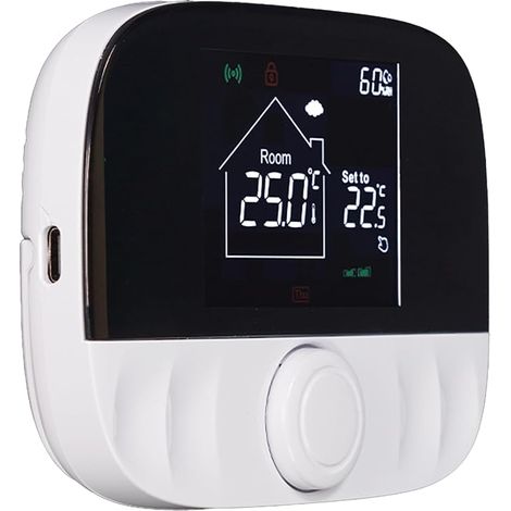 Wireless RF Thermostat Digital Weekly Touch Timer Thermostat for Gas Boiler Heating Water Radiator 3A 220V (1/5)