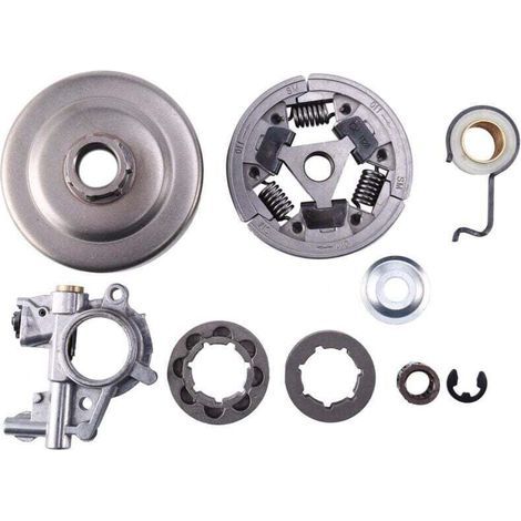 Jante Pignon Tambour Embrayage 3 8 Pouces 8 Dents Tronçonneuse Pompe Vis Sans Fin (1/4)