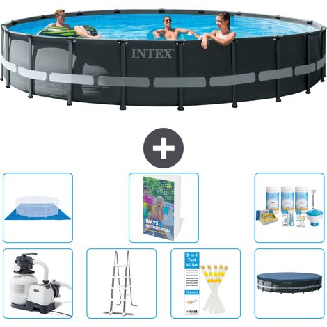 Ultra XTR Pool Rund - 610x122 cm - 8-teilig S599