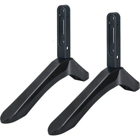 Pieds de support de table universels Estbridge pour la plupart des téléviseurs à écran plat LCD, LED et plasma de 32, 37, 40, 42, 47, 50, 55 et 65 pouces. Pieds réglables en hauteur. Supporte jusqu'à 