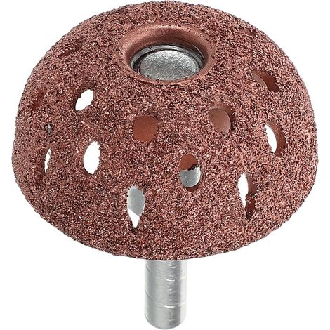 Testina abrasiva a grana medio-grossolana per pneumatici auto, utensile di riparazione multifunzionale ad alta velocità, disco lucidante per una manutenzione rapida e precisa degli pneumatici. (1/2)