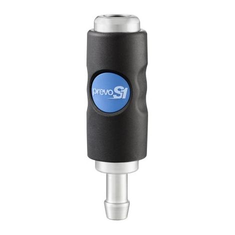 Raccord rapide de sécurité PREVOST, Tuyau cannelé 12mm ISO B11 en Corps Composite ( Prix pour 1 )