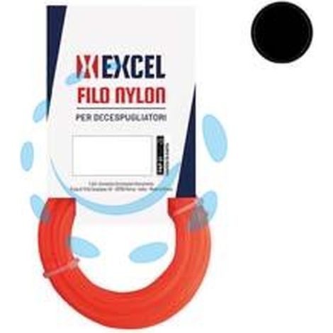 FILO PER DECESPUGLIATORE IN NYLON TONDO ARANCIO - ø mm.3,5 in matassa mt.15 Q.TA 5