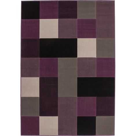 Tappeto Sona 2034 Moderno Patchwork Argento (1/4)