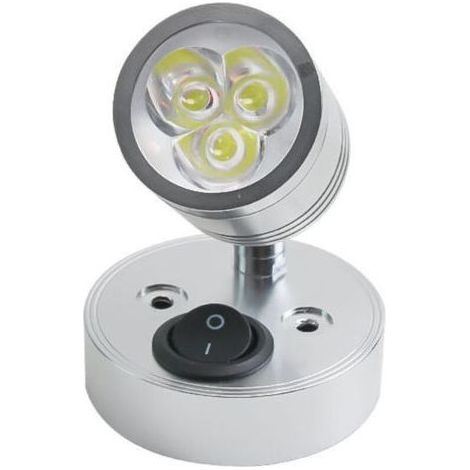 Applique murale 12V RV LED yacht plafonnier bateau liseuse 3000K blanc chaud (1/5)