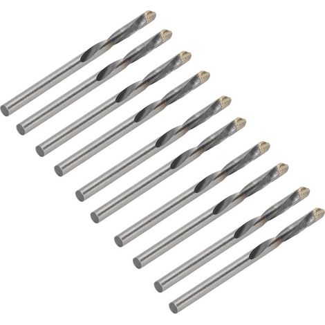 10 Mèches en Carbure de Tungstène - Haute Performance pour Perçage Précise et Rapide (1/5)
