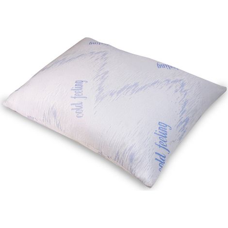 Oreiller Confort à mémoire de Forme  - 46cm x 61 cm - Mousse Rafraîchissante (1/2)