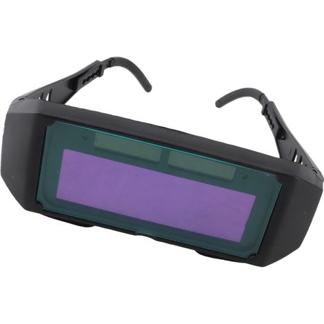 Masque de soudure automatique avec écran assombrissant, panneau solaire, lunettes de protection pour soudeur, accessoires de soudage (1/5)