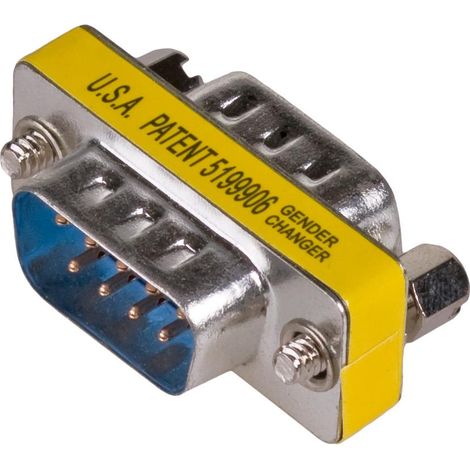 Adaptador Akyga AK-AD-17 D-Sub de 9 pines (M) - D-Sub de 9 pines (M) (1/5)