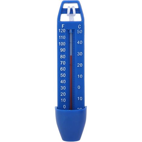 Schwimmendes Poolthermometer, Wasserthermometer mit Schnur, Schwimmbad, Whirlpool, Badewanne (1/5)