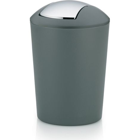 Kela Marta Badezimmer-Abfalleimer, 5,0 l, grau (1/5)